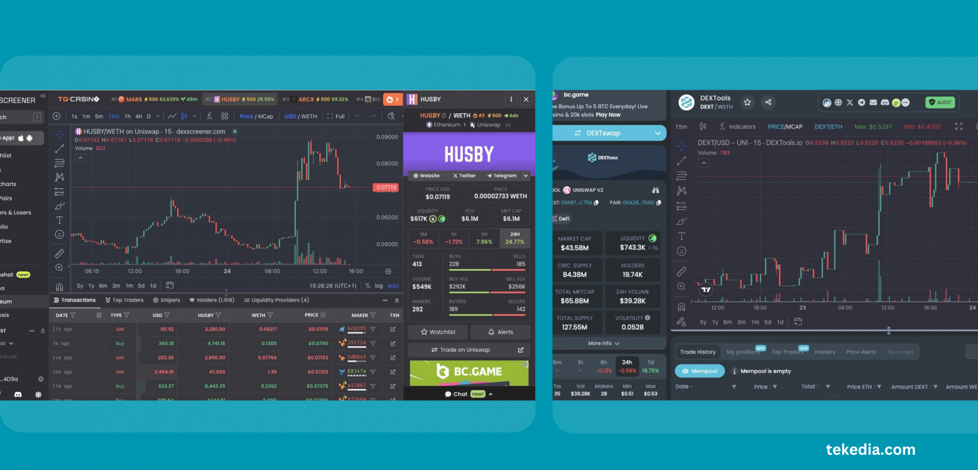 Dex Tool Computer Performance Dex Screener vs. DexTools: A Comparative Guide - Tekedia
