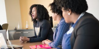 Employees use a knowledge management tool to streamline decision-making by quickly accessing relevant data and resources.