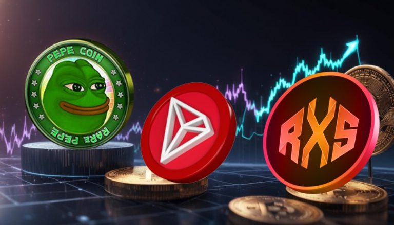 3 Cryptos Vying for the Next Top Gainer: Pepe Coin (PEPE), Tron (TRX), Rexas Finance (RXS)