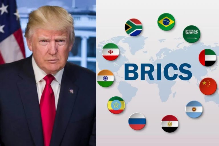 Again, Trump Threatens Trade War Against BRICS Nations Over De-Dollarization Push