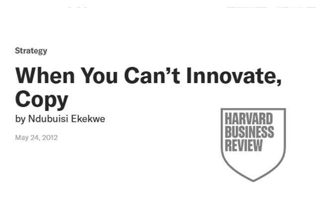 When You Copy Legally, It’s Part of a Great Strategy