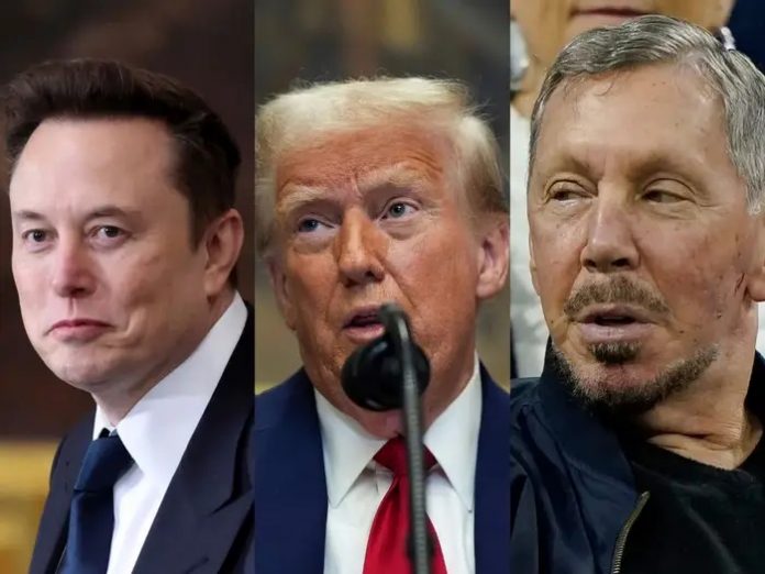 musk trump larry