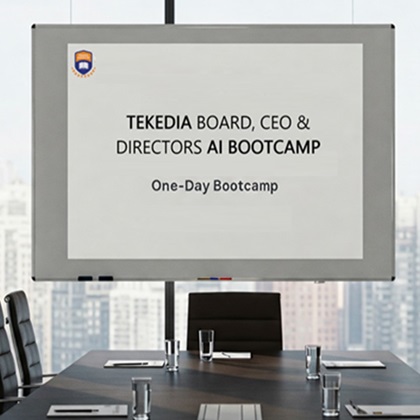 Tekedia Board, CEO & Directors AI Bootcamp | $5,000 or N7,500,000