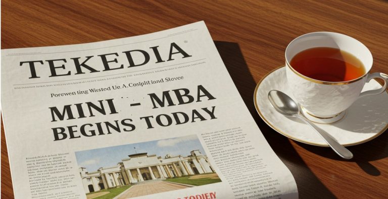 Tekedia Mini-MBA Live Begins