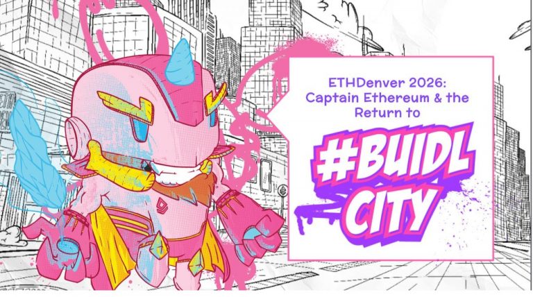 Captain Ethereum and the Return to #BuidlCity is Theme for ETHDenver 2026