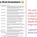 The Limit of Labour and Why Capital/Equity Builds Empires