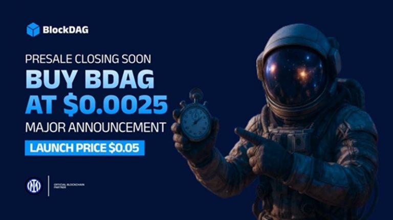 BlockDAG Cuts Entry Price to $0.0025 For Limited Time Ahead of Key Update, as Celestia (TIA) Lags & Fartcoin Surge Takes Over