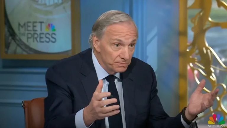 “Throwing Rocks Into The Production System:” Dalio Joins Sachs, Dimon, & Fink To Warn Of Trump’s Tariffs As US Teeters On Recession