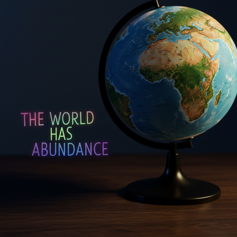 The World Has Abundance – Pursue Knowledge to Unlock It