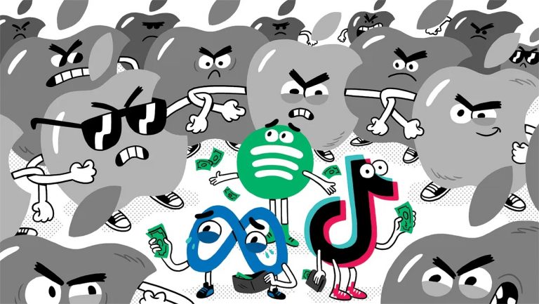 Meta-Spotify-led Coalition Takes Aim At Apple’s ‘Duopoly’ As Phonemaker Faces Contempt Ruling Over “Anticompetitive” Conduct