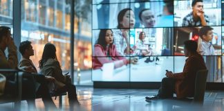 Discussing multi-channel marketing strategy