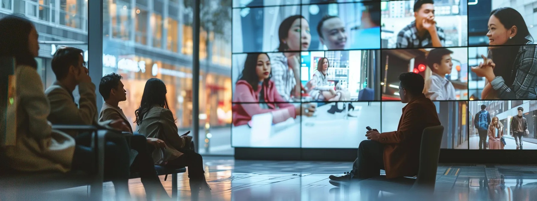 Discussing multi-channel marketing strategy