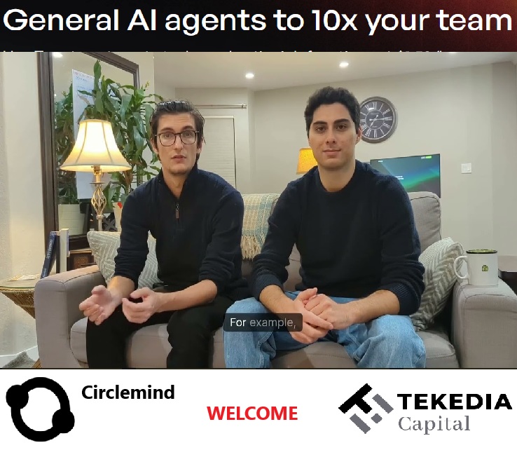 Tekedia Capital Welcomes Circlemind, a maker of General AI agents