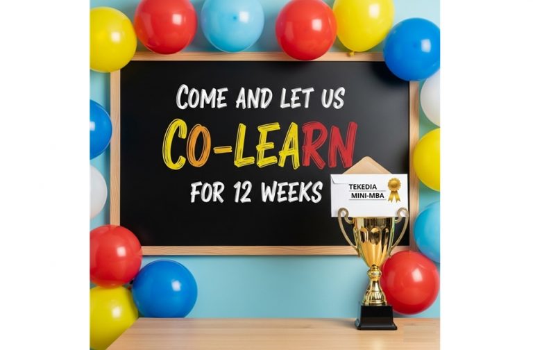 Register and Co-learn with Us at Tekedia Mini-MBA
