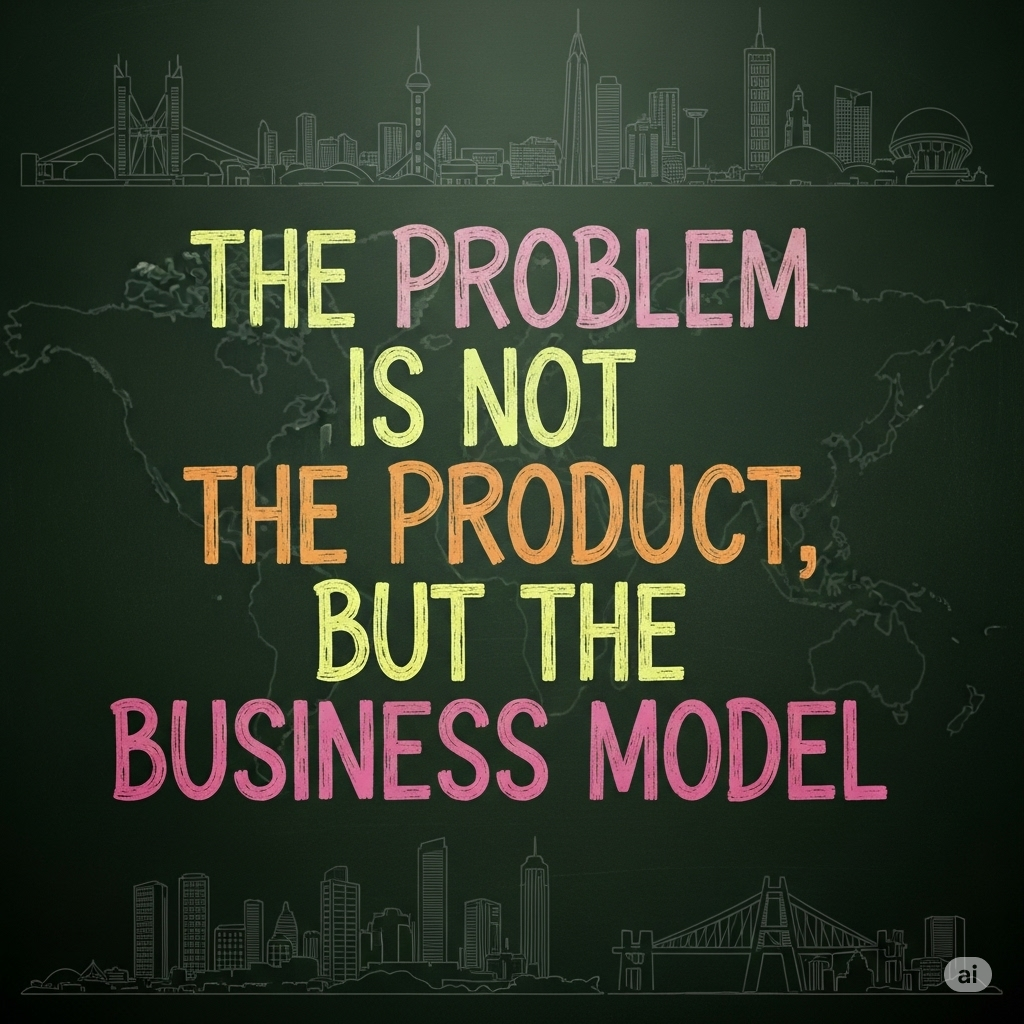 Poor Business Model The Problem Is Not The Product, But the Business Model - Tekedia