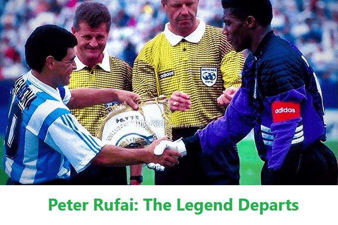 Peter Rufai, the Nigerian Goalkeeping Legend Departs