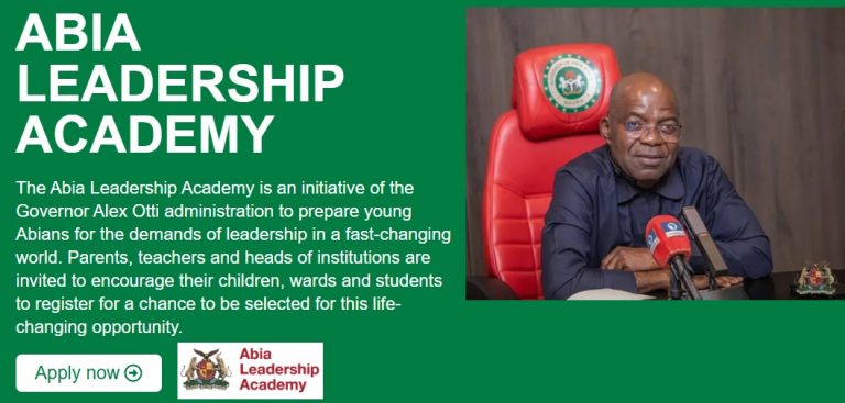 Apply for Abia Leadership Academy