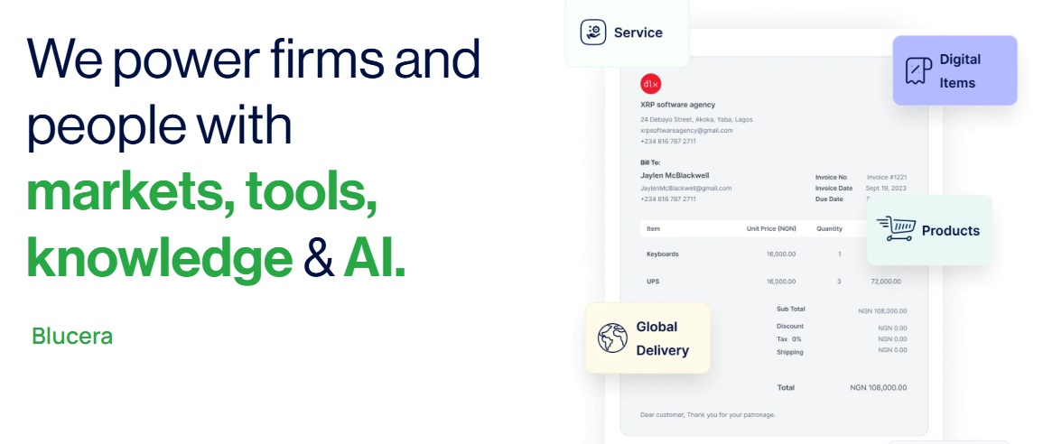 Overview, Tour and How To Use Blucera, A Digital Platform for People and Firms [video]