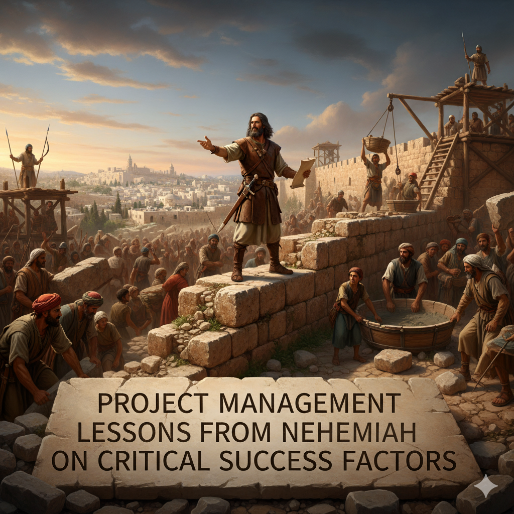 Project Management Lessons from Nehemiah on Critical Success Factors