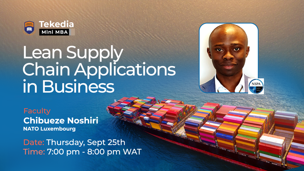 Understanding Lean Supply Chain Applications in Business