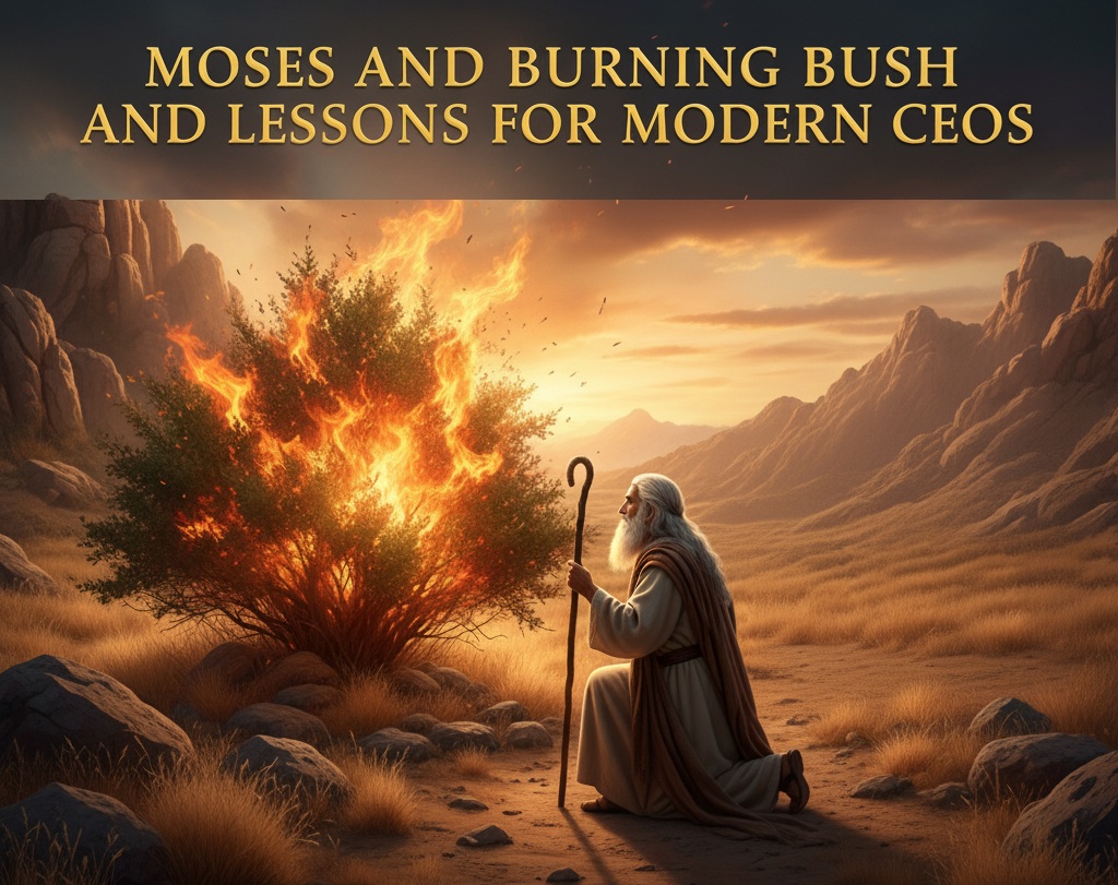 Moses And Burning Bush: Lessons for Modern CEOs
