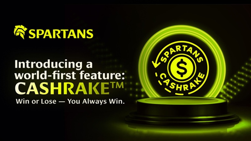 Bet Smarter, Not Harder: Spartans’ 10% CASHRAKE™ Changes the Game