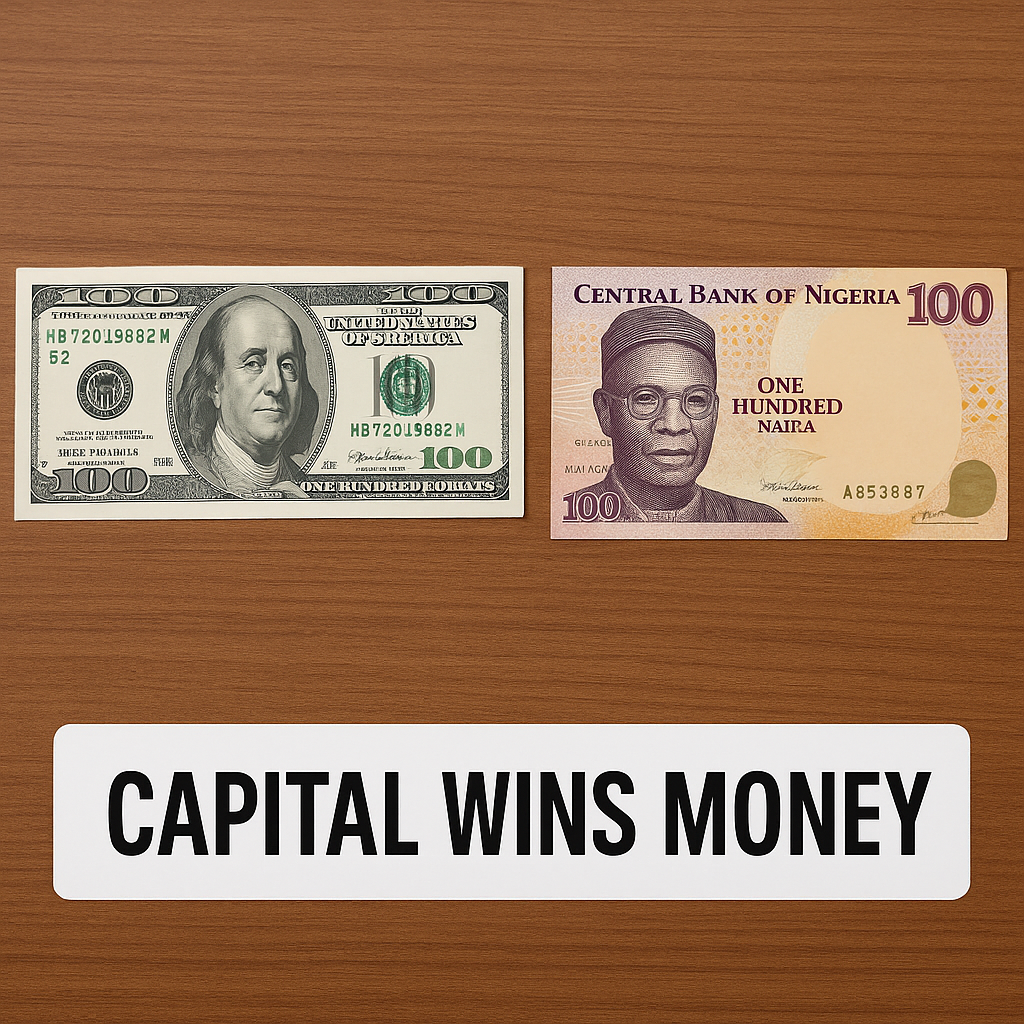 The Power of Capital Over Money