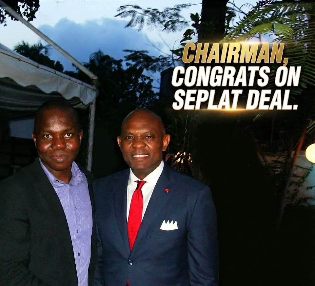 Chairman Tony Elumelu, Congrats On Seplat Deal