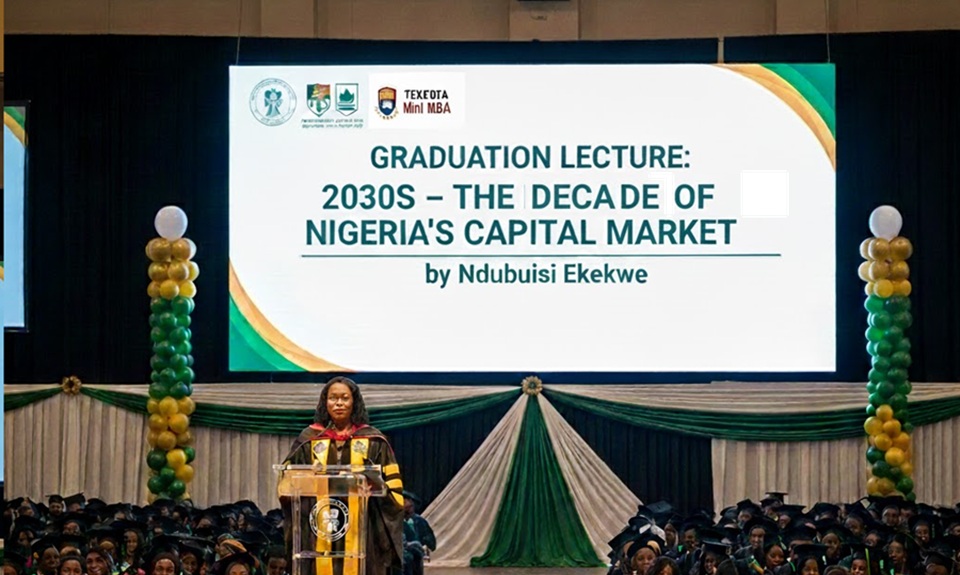 Tekedia Graduation Lecture: 2030s – The Decade of Nigeria’s Capital Market by Ndubuisi Ekekwe