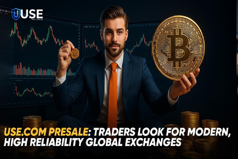 USE.com Presale Gains Strong Traction as Traders Look for Modern, High-Reliability Global Exchanges