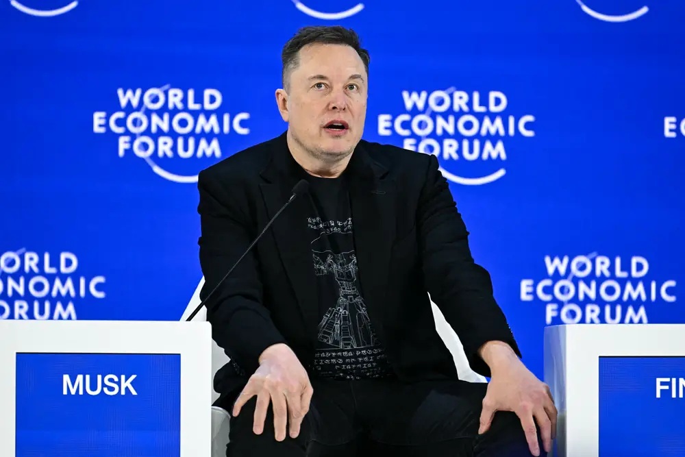 At Davos, Musk, Others Point Out Energy as China’s Edge in the AI Race