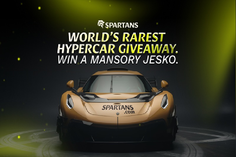 Spartans Launches Global Giveaway: Win a One-of-One Mansory Jesko Hypercar