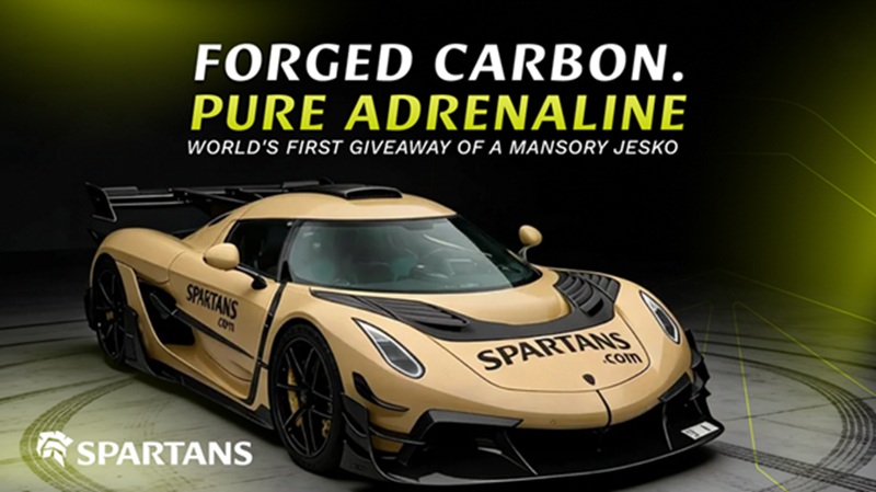 Spartans Brings the World’s Only MANSORY Jesko Into a Live Giveaway