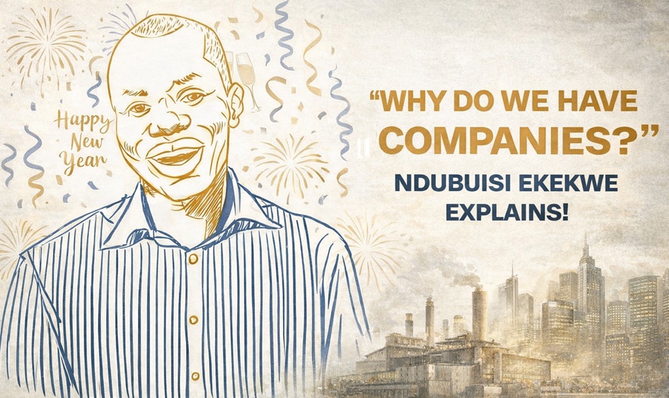 Why Do We Have Companies? – Ndubuisi Ekekwe Explains