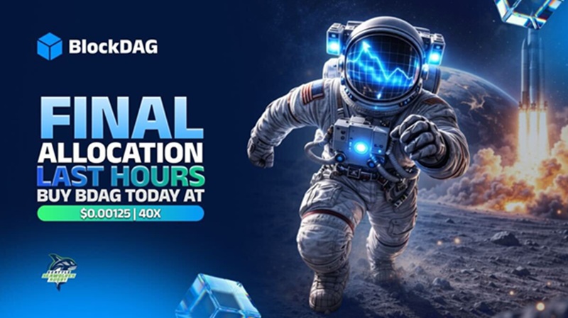 Aave Drops to $114 and Solana Sits at $79, But BlockDAG’s 40x Entry Price Has Just Entered Its Final Hours