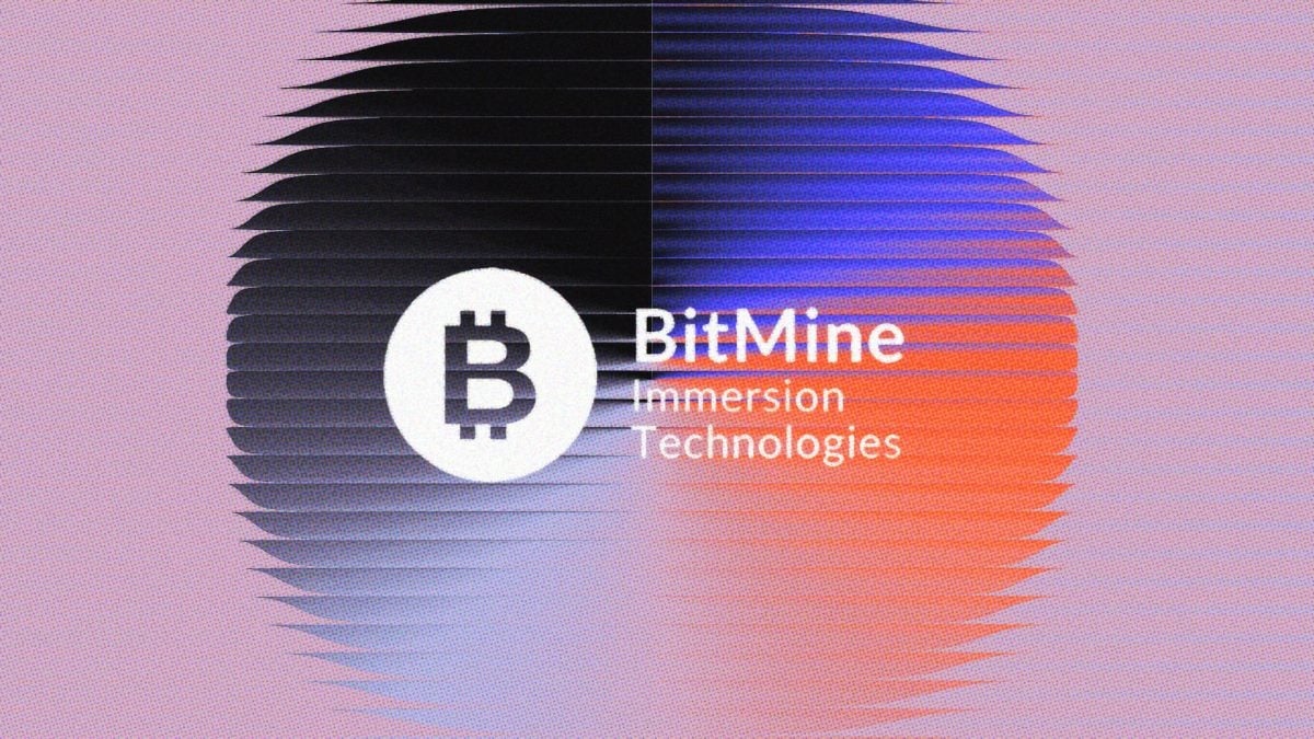 Bitmine Immersion Launches MAVAN and Stakes $6.8B in Ethereum on Coinbase 