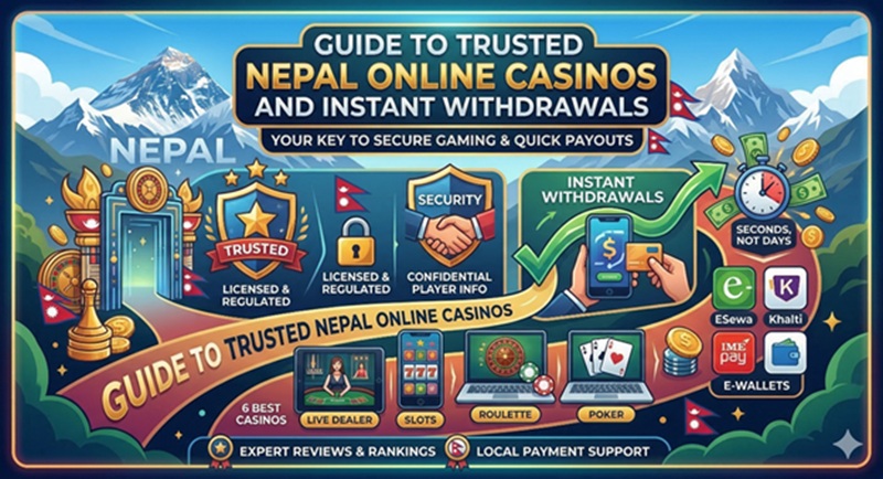 Is Online Gambling Safe in Nepal? A 2026 Guide to Trusted Nepal Online Casinos and Instant Withdrawals