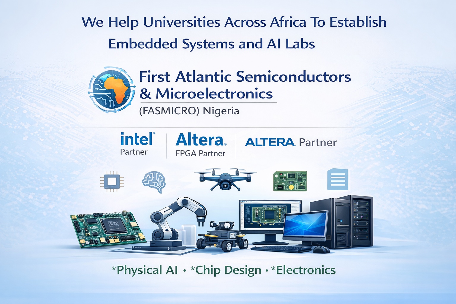 Building Africa’s Hardware Future: Embedded Systems & Artificial Intelligence Laboratories for Universities