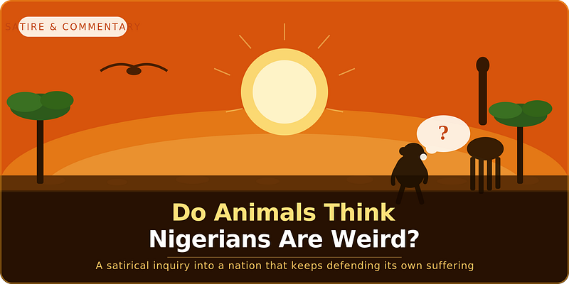 Do Animals Think Nigerians Are Weird?