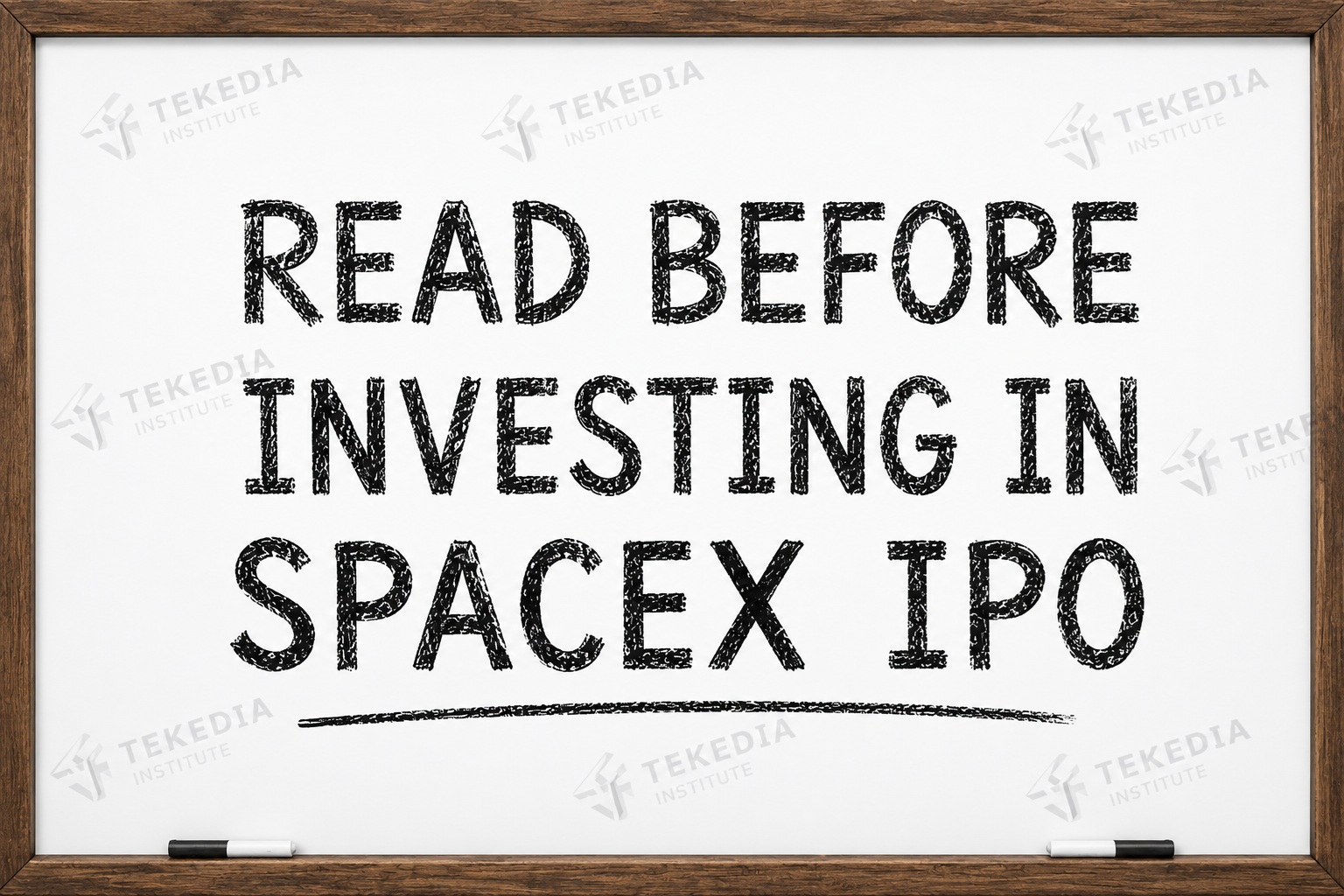 Read Before Investing in SpaceX IPO