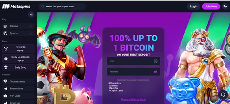 Metaspins Review 2026: Crypto Casino Tested for KYC & Rewards