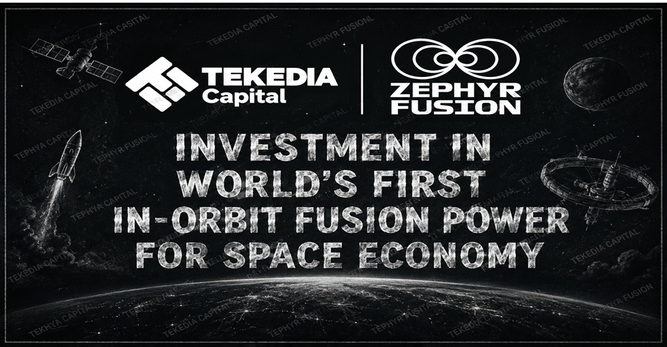 Tekedia Capital Invests in Zephyr Fusion, to Power Space Economy with Fusion Energy