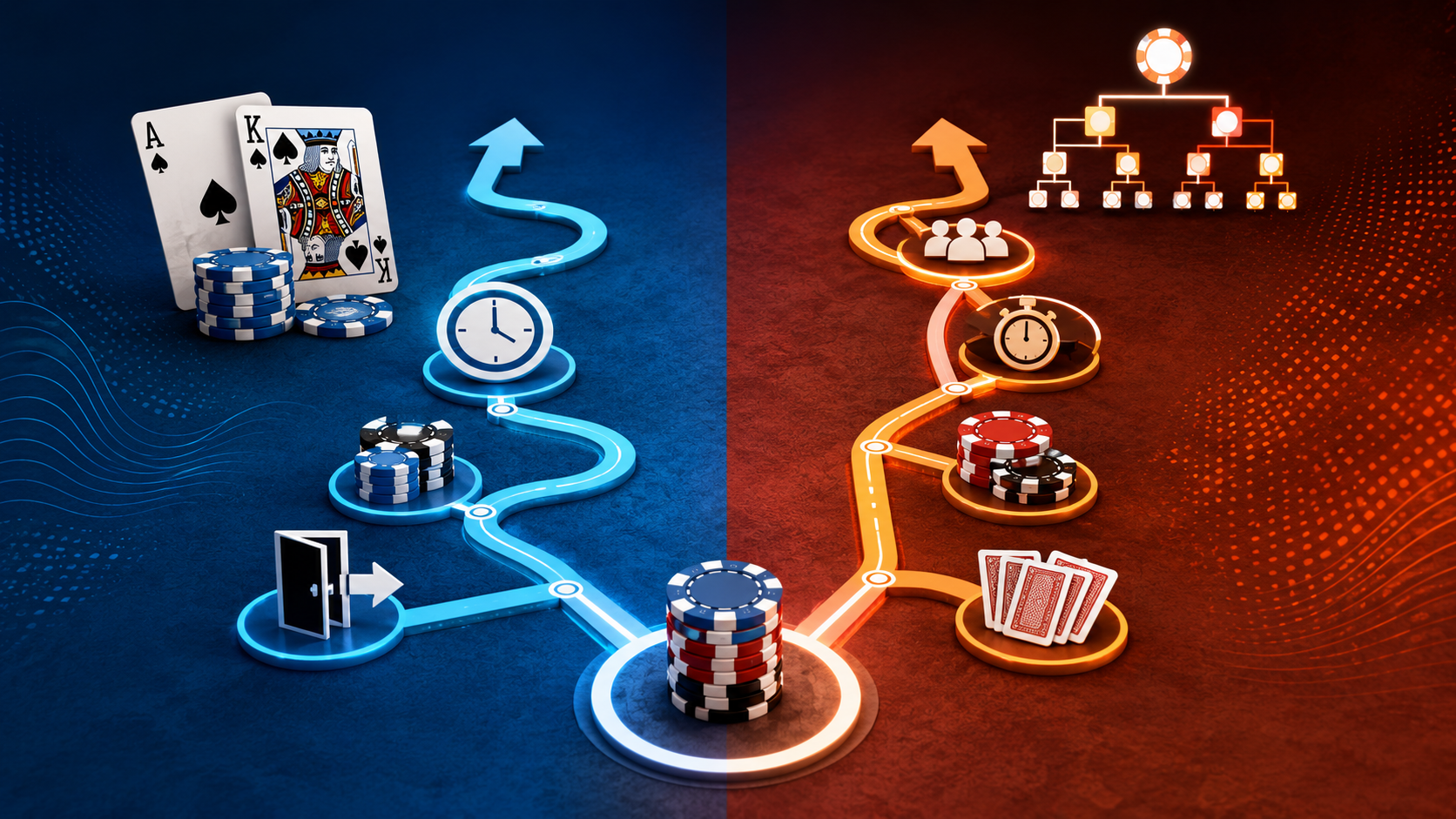Cash Tables vs Poker Tournaments Need Different Budget Rules