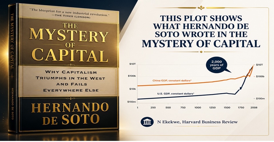 The Mystery of Capital and Nigeria’s Missing Opportunity and How To Fix it