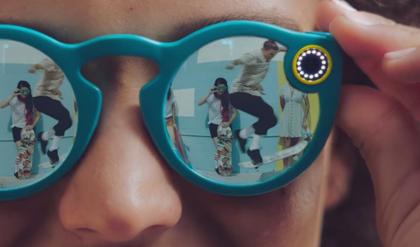 Snapchat Enters the Wearables Market With Next-Gen AR Glasses