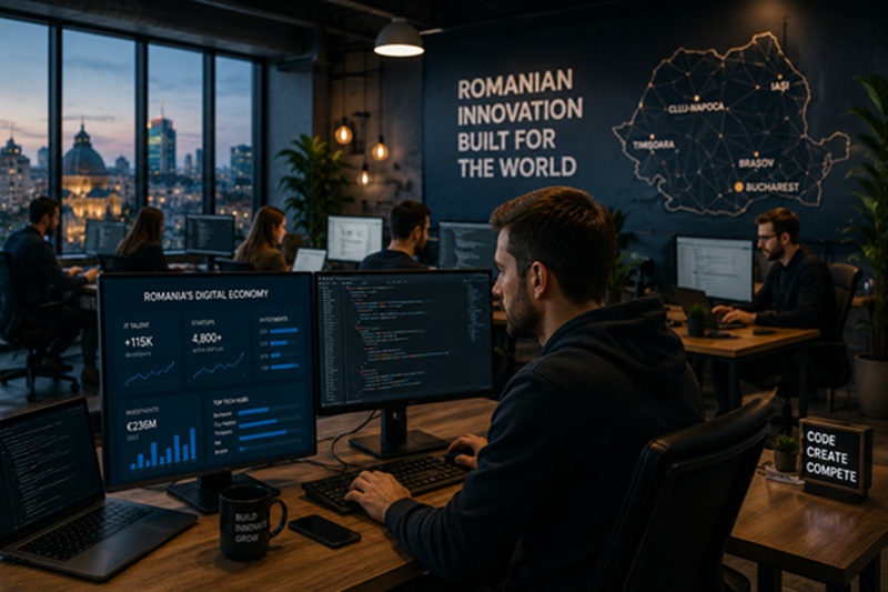 Romania’s Digital Product Economy and the Business of Frictionless Online Experiences